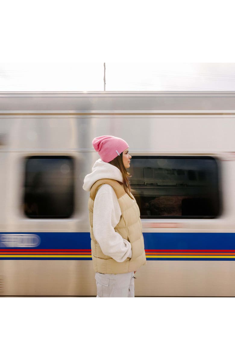 Turtle Fur Frostline Slouch Beanie, Alternate, color, Black