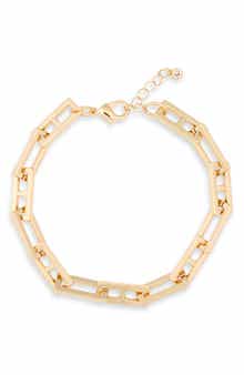 Rectangle Link Anklet