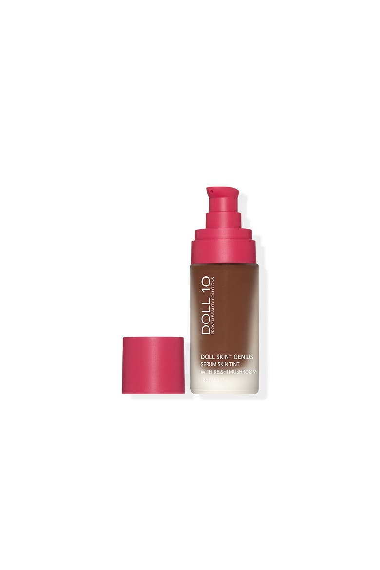 Doll Skin Genius Serum Skin Tint with Reishi Mushroom, Main, color, Rich