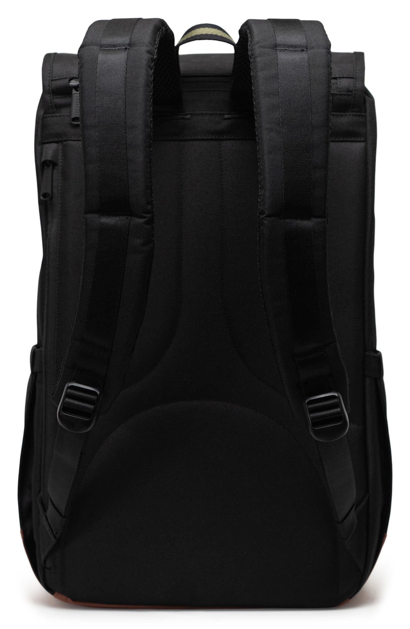 Little America Backpack, Alternate, color, BLACK/FOUR LEAF CLVR/SDDLE BRN