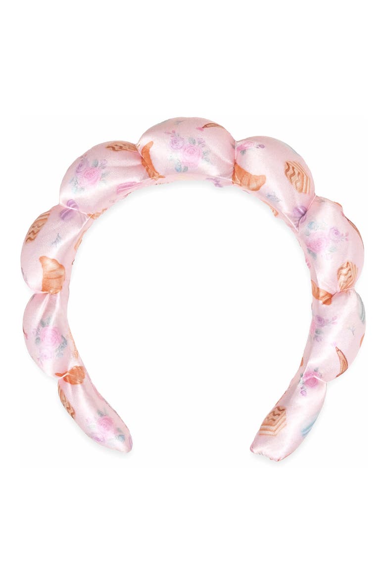 Kids' Paris 3-Piece Pajamas & Headband Set, Alternate, color, POWDER PINK