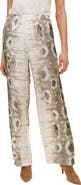 Bella Dahl Wide Leg Snake Print Pants