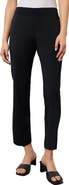 Ming Wang Pull-On Straight Leg Ankle Pants