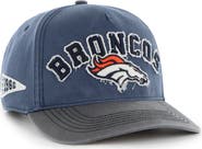 '47 Men's '47 Navy Denver Broncos Calderwood Well Worn Hitch Adjustable Hat