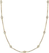 ALLUREZ Lab Diamonds By The Yard Station Necklace 14k