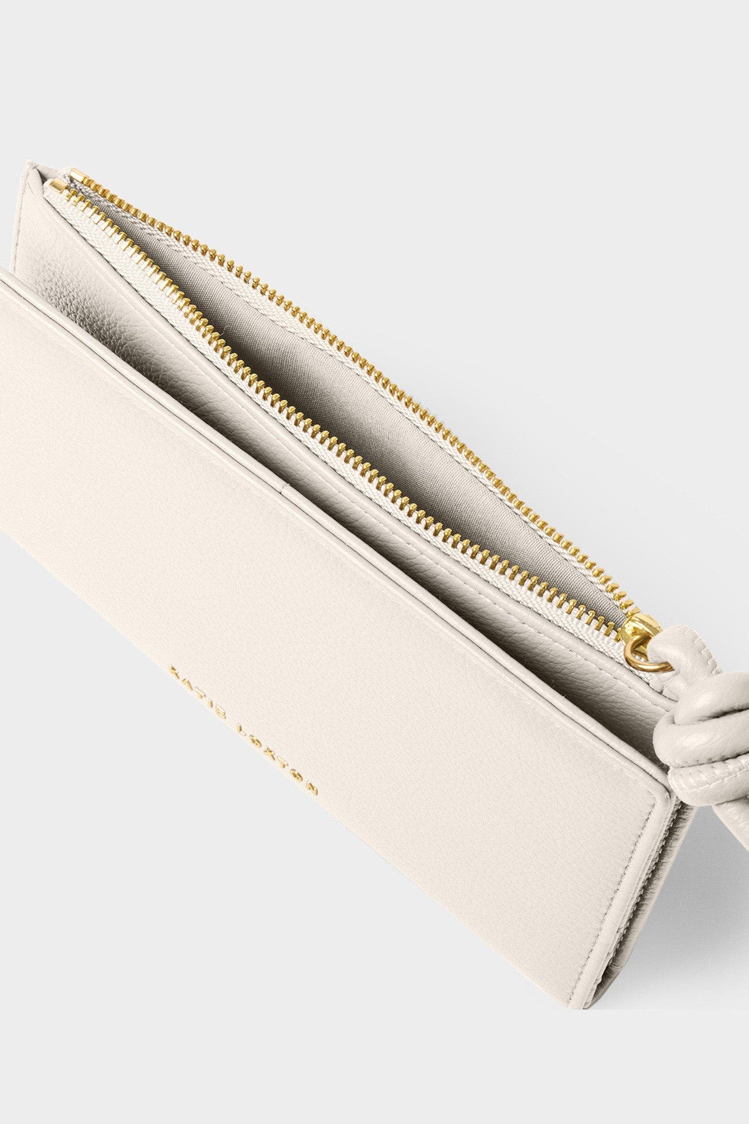 Asha Fold-Out Wristlet, Alternate, color, Off-White