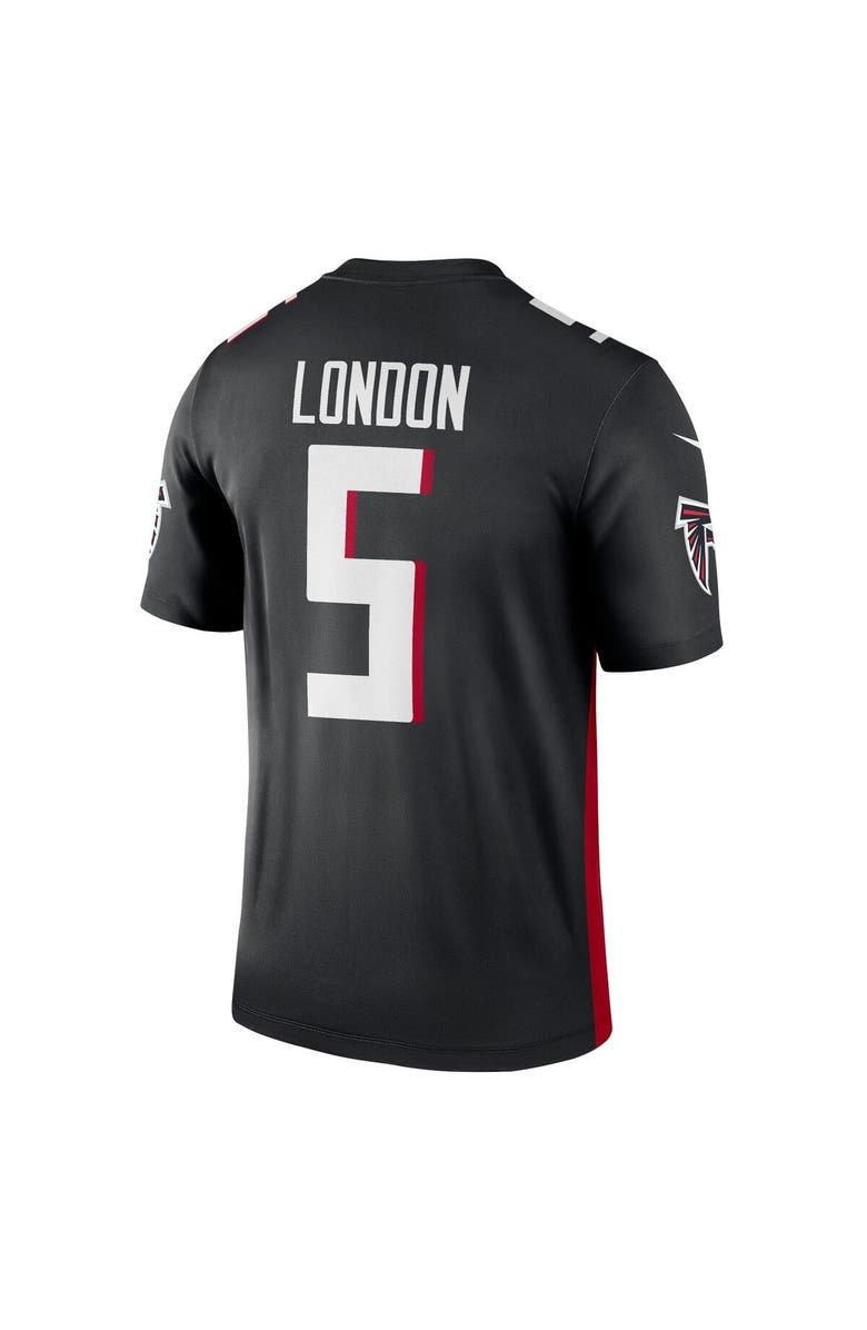 Nike Men's Nike Drake London Black Atlanta Falcons Legend Jersey, Alternate, color, 