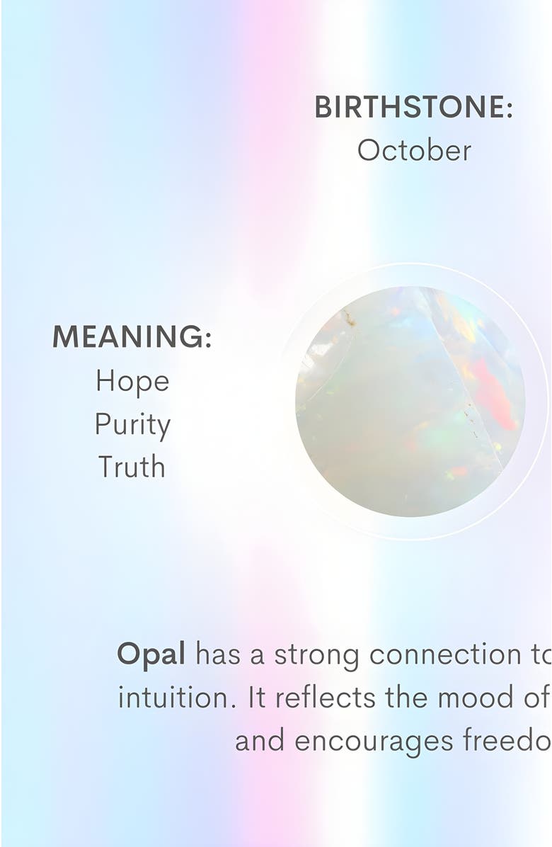 Little Sky Stone Crescent Moon Opal Earrings, Alternate, color,