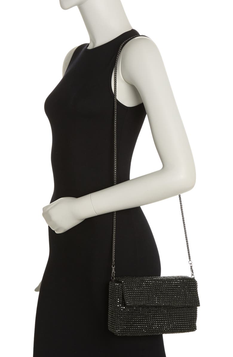 URBAN EXPRESSIONS HANDBAGS Rhinestone Mini Crossbody Bag, Alternate, color,