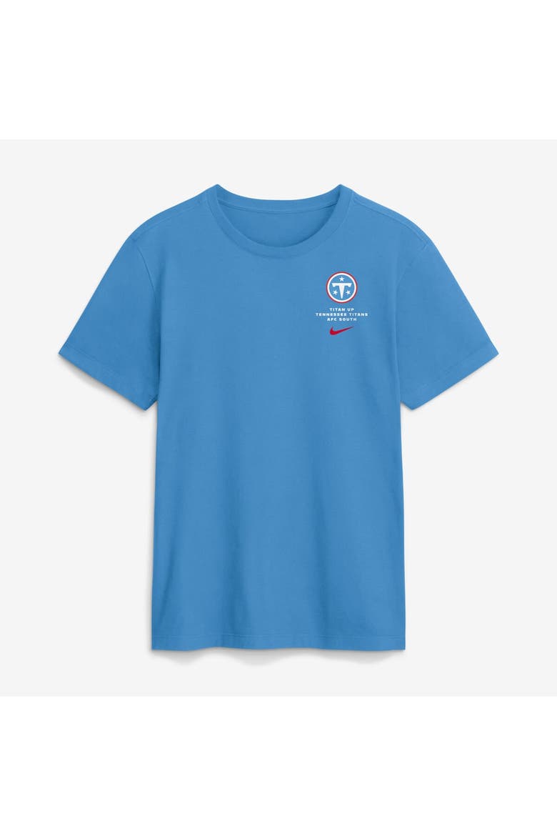 Men's Nike Light Blue Tennessee Titans First Down Machine T-Shirt, Main, color, Light Blue
