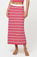 LSPACE Ravello Stripe Rib Cover-Up Skirt