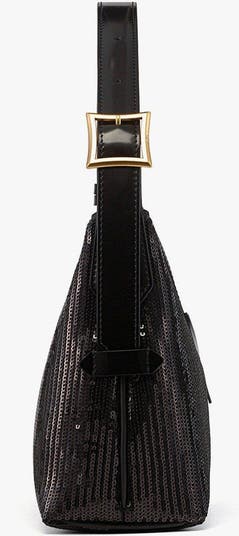 Aren Hobo in Sequin Lamb Leather