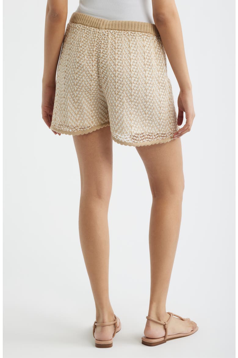 Open Stitch Shorts, Alternate, color, JUTE