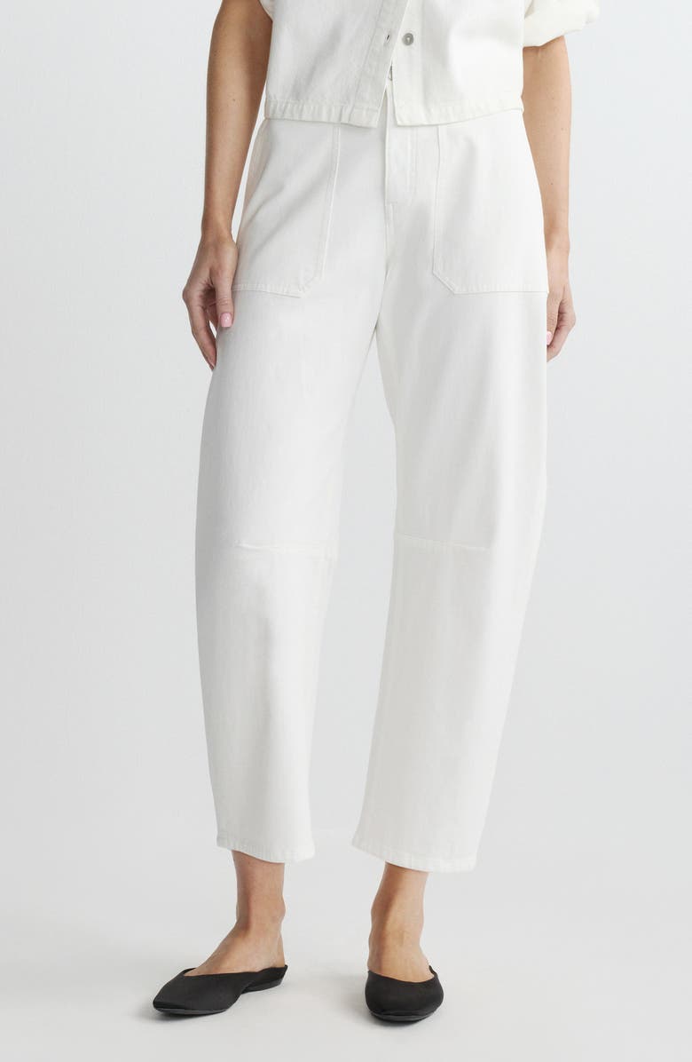 DL1961 Bilie Easy High Rise Barrel Leg Pants, Main, color, 