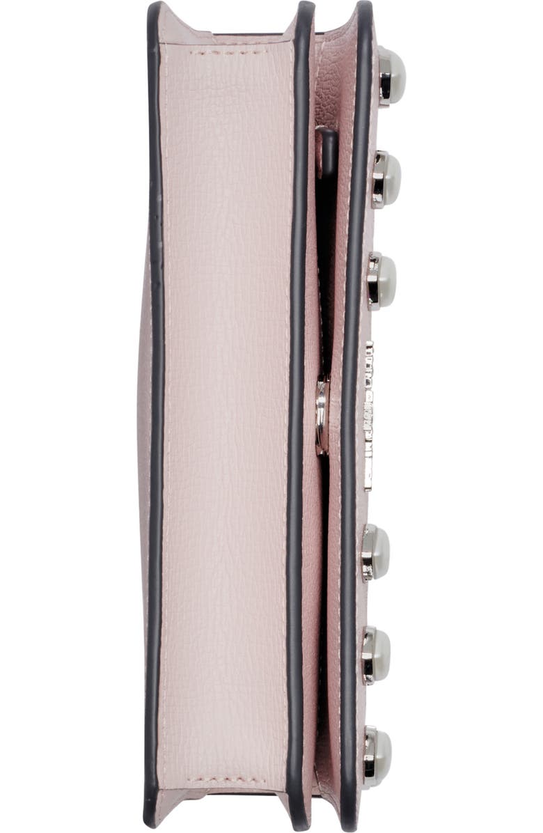 KARL LAGERFELD PARIS Kosette Leather Crossbody Bag, Alternate, color, Lotus