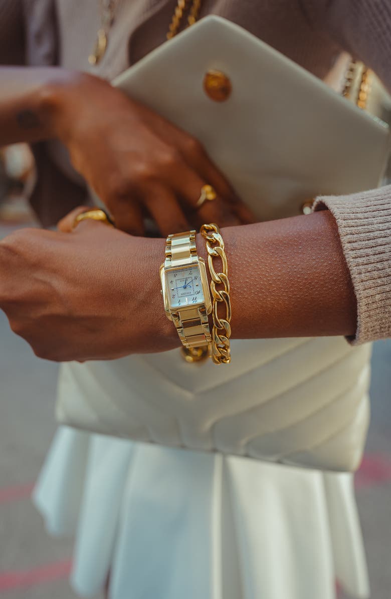 Citizen Bianca Bracelet Watch, 21.5mm, Alternate, color, Gold-Tone