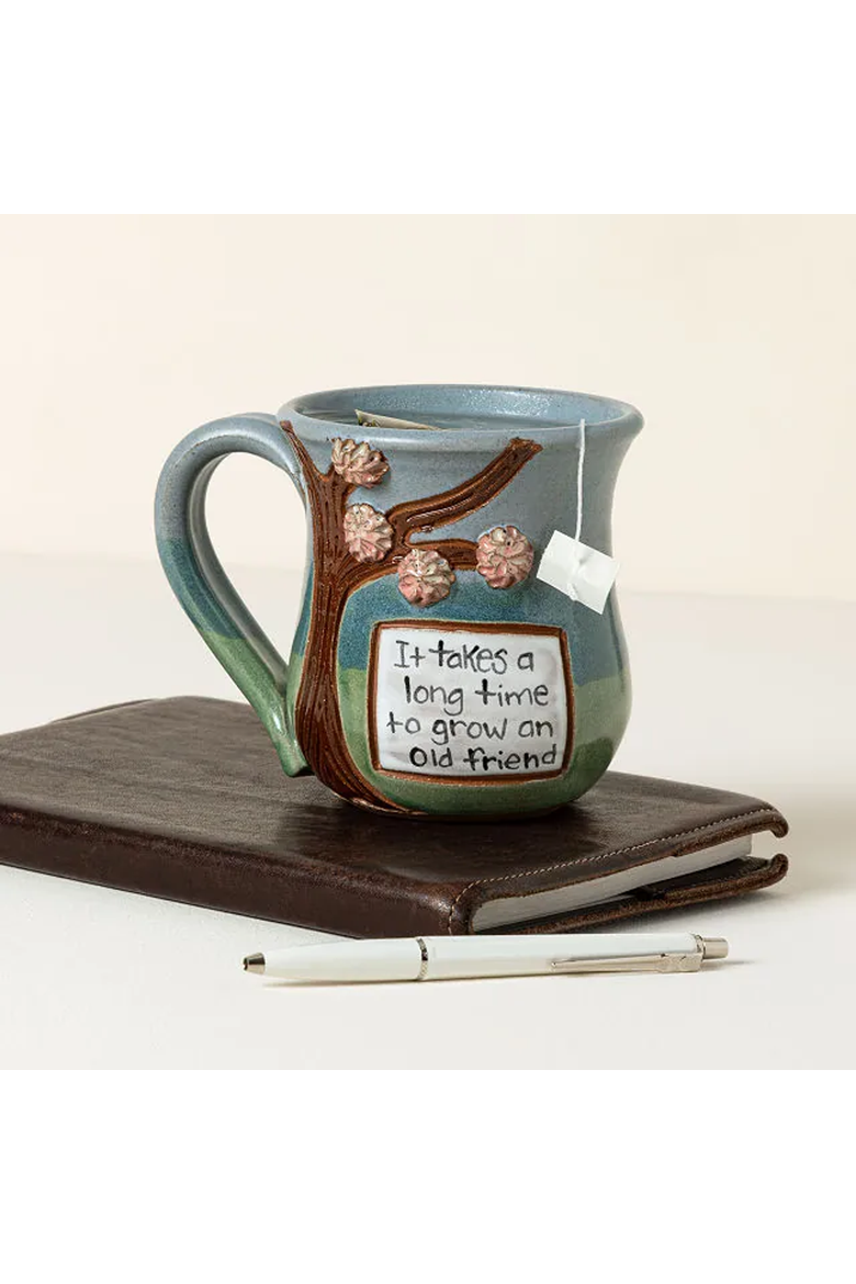 Old Friends Mug by MudWorks Pottery, Main, color, Multi