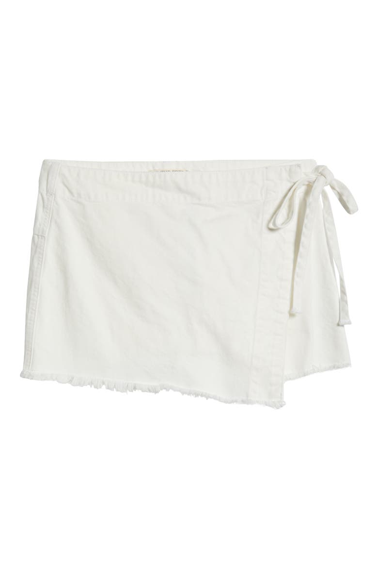 Emmy Denim Skort, Alternate, color, WHT/BLANC