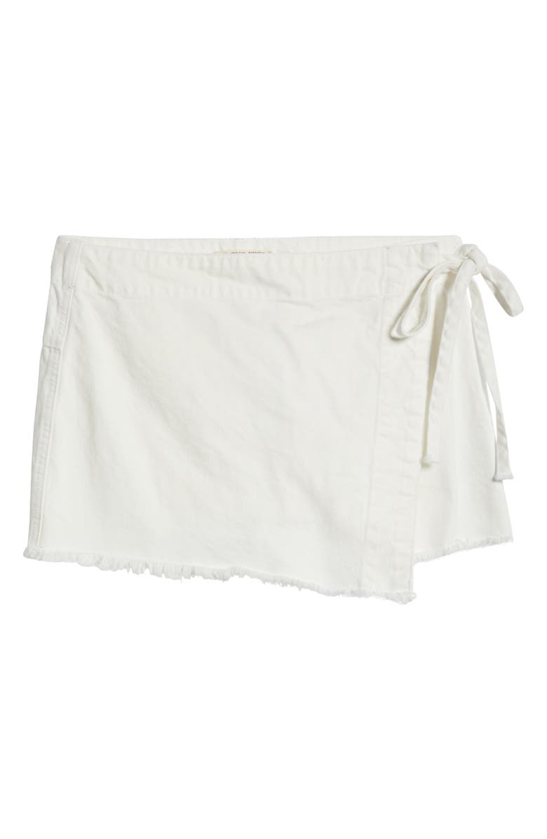 Free People Emmy Denim Skort, Alternate, color,