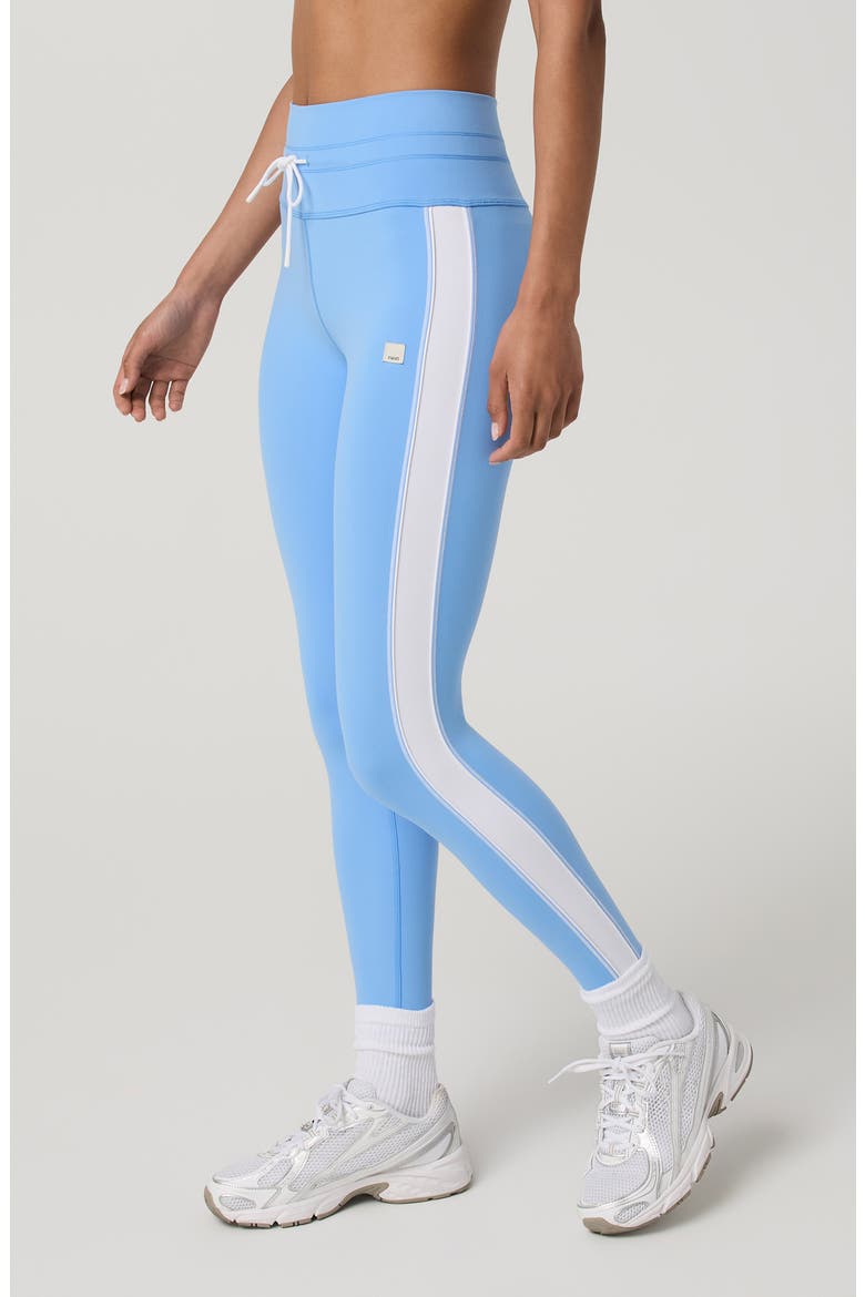 Daily Track High Waist 7/8 Leggings, Alternate, color, OASIS BLUE