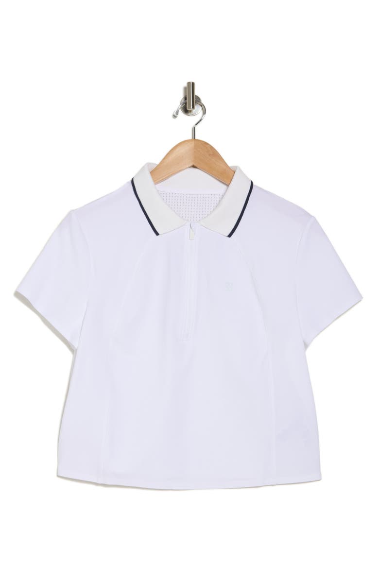 Sweaty Betty Power Tennis Polo, Main, color, White