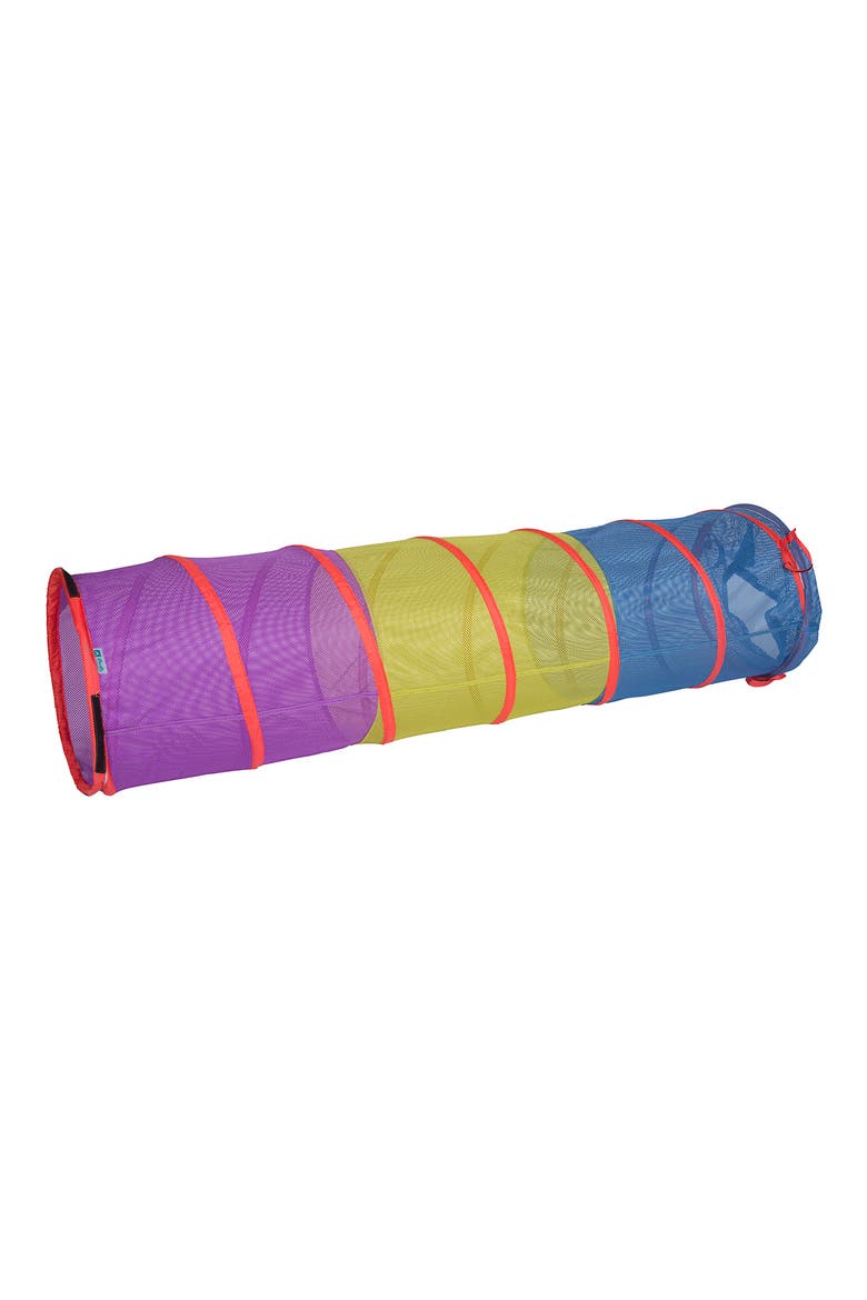 6-Foot See-Through Institutional Tunnel, Main, color, PURPLE GREEN BLUE