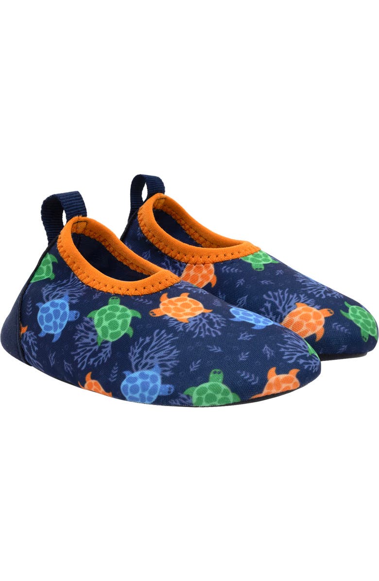 Robeez<sup>®</sup> Kids' Sea Turtles Aqua Shoe, Main, color,