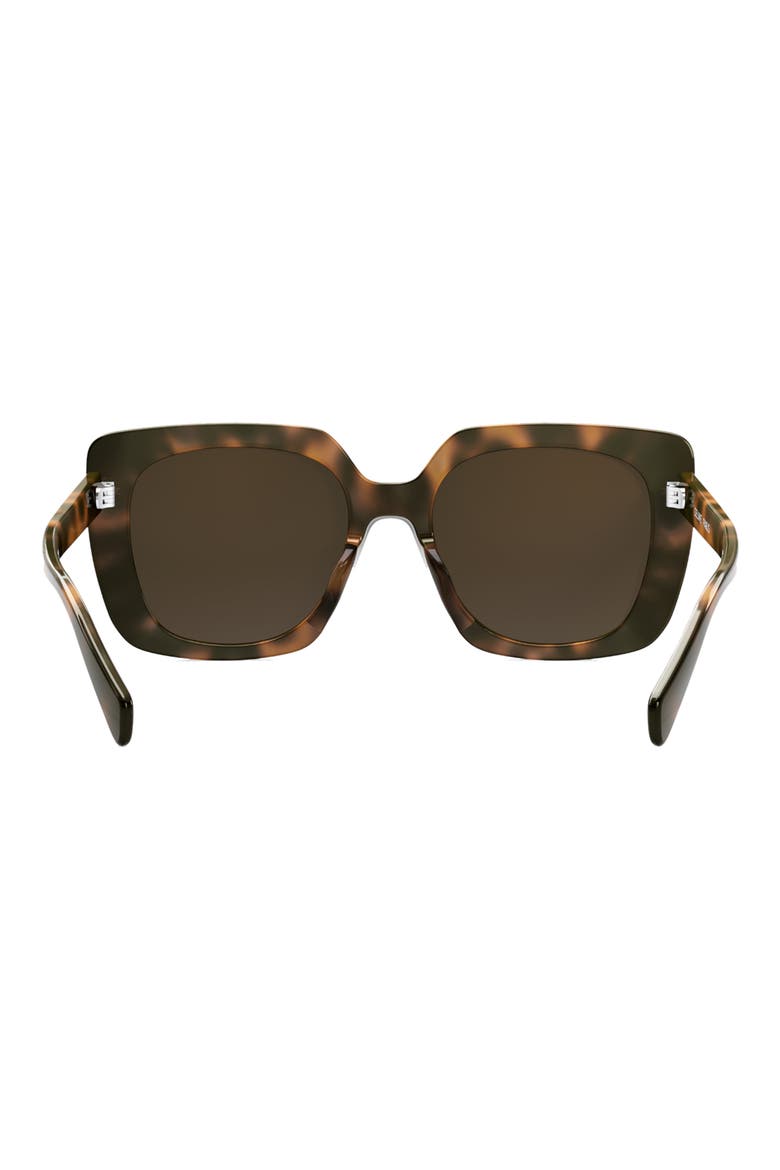 Mini Triomphe 55mm Round Sunglasses, Alternate, color, BLONDE HAVANA / BROWN