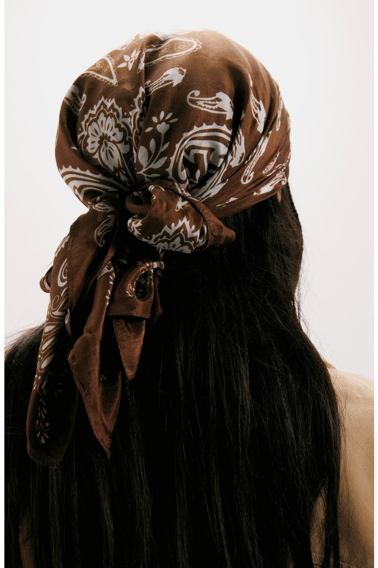 Intimately FP So Silk Bandana, Main, color, SPRINGTIME PRINT CHOCOLATE