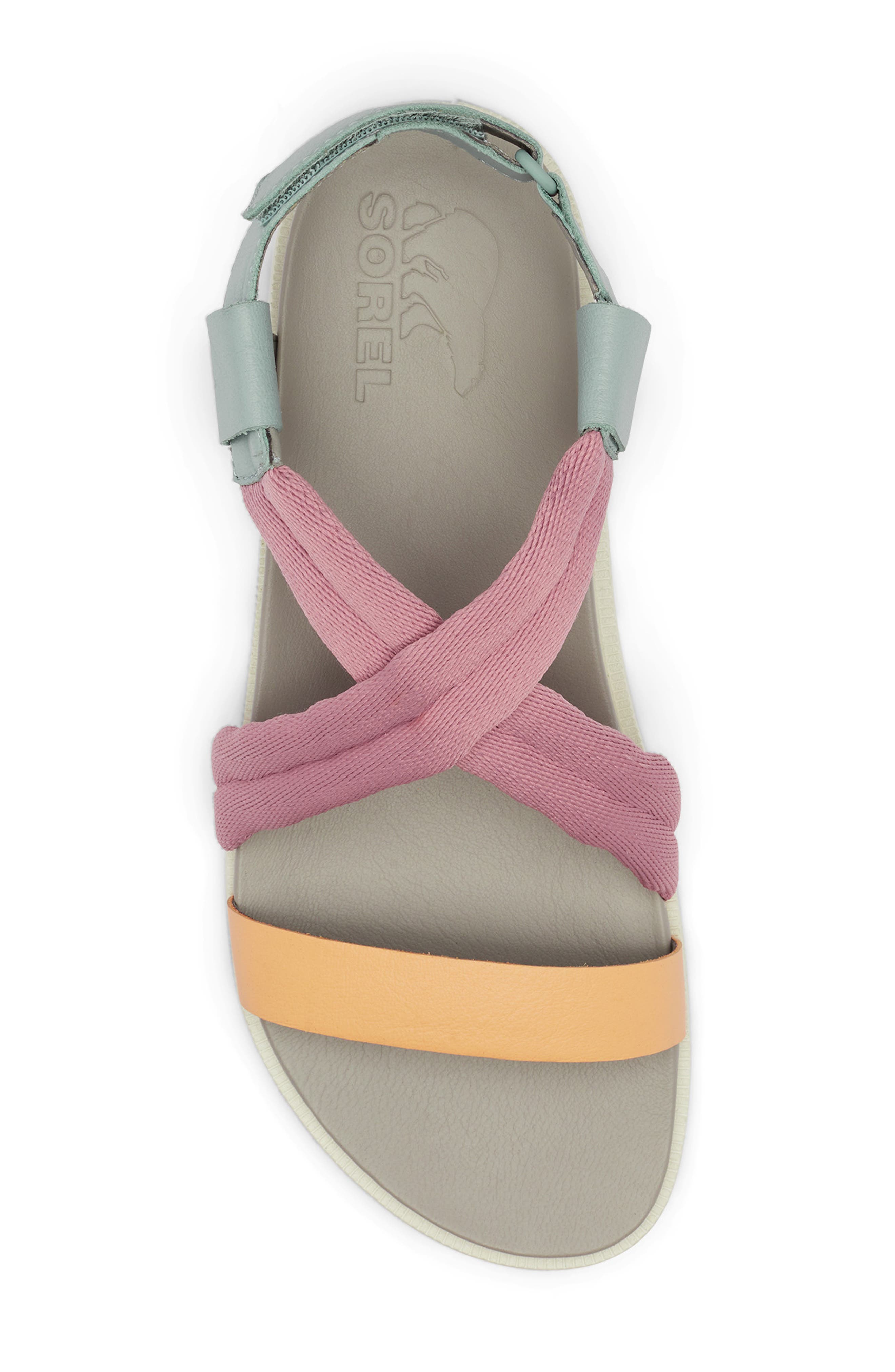Roaming Decon Strappy Sandal, Alternate, color, CRUSHED BLUE CHROME