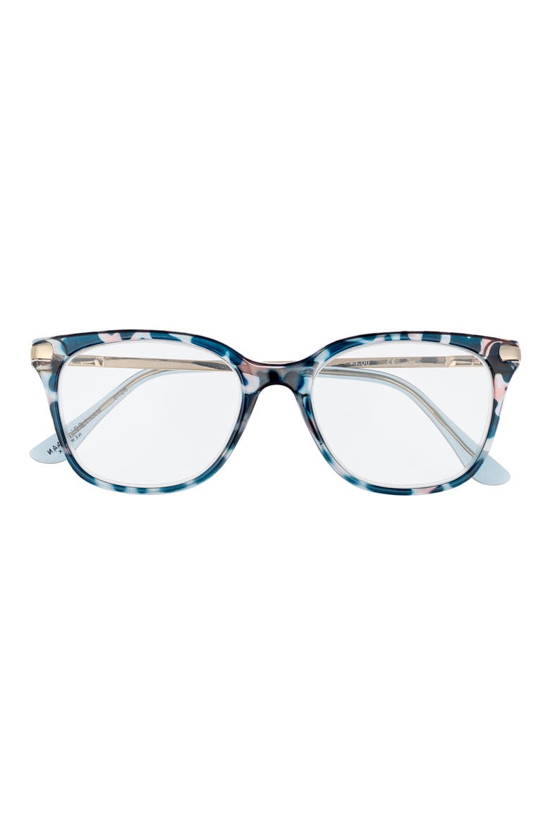 Combo Core 51mm Cat Eye Reading Glasses, Main, color, BLUE DEMI