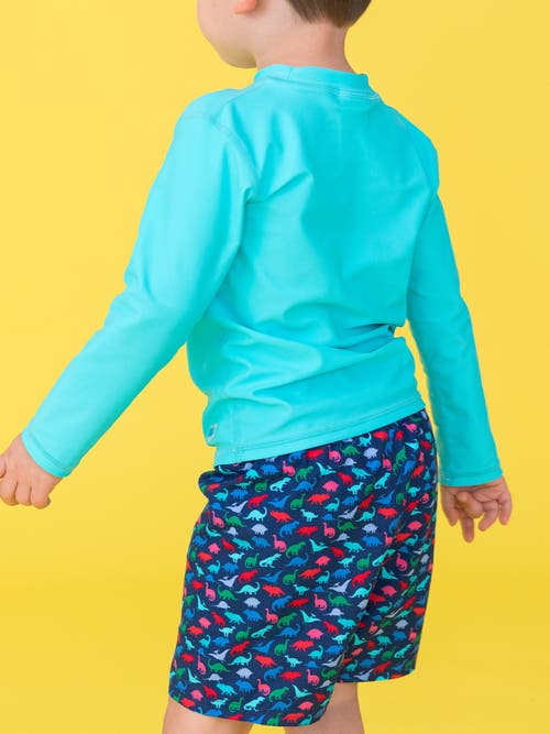 Ruggedbutts Baby Boys Upf50+ Swim Trunks In Black