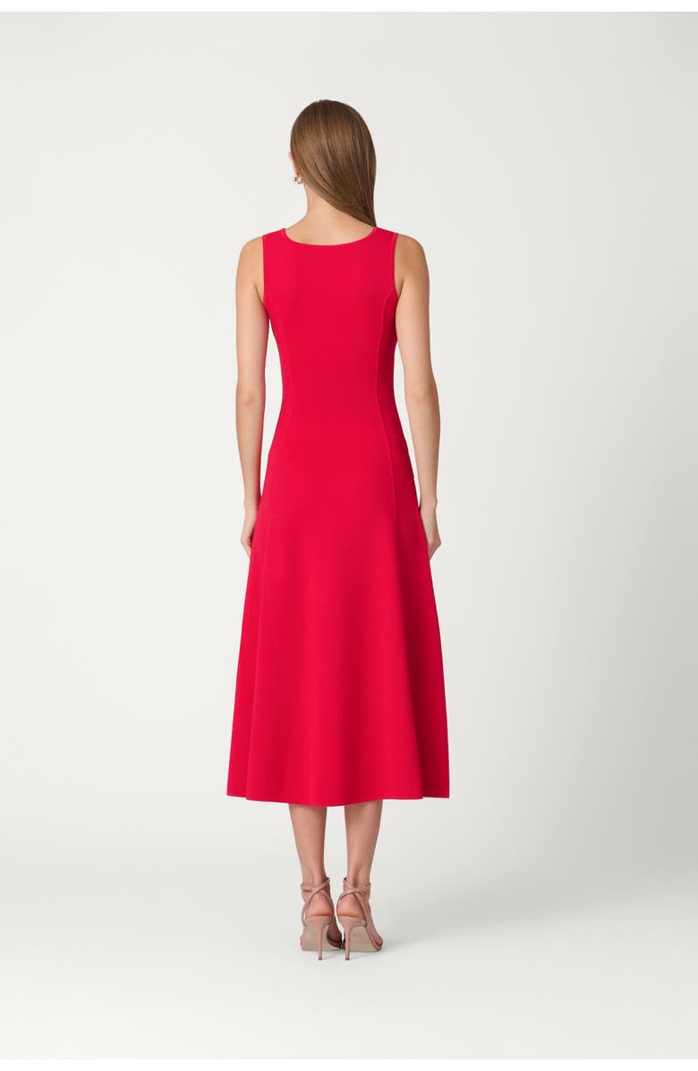 Shoshanna Edgemont Knit Marta Dress, Alternate, color, Cherry