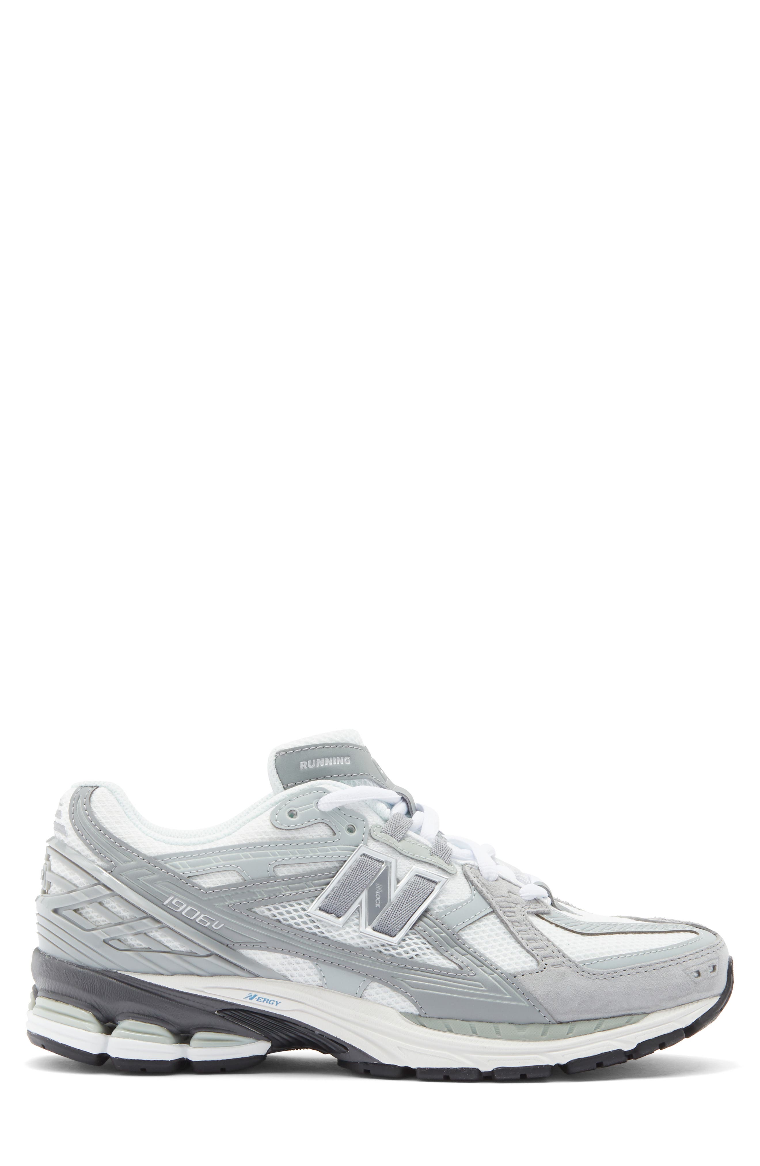 Gender Inclusive 1906R Running Shoe, Alternate, color, WHITE/ SLATE GREY
