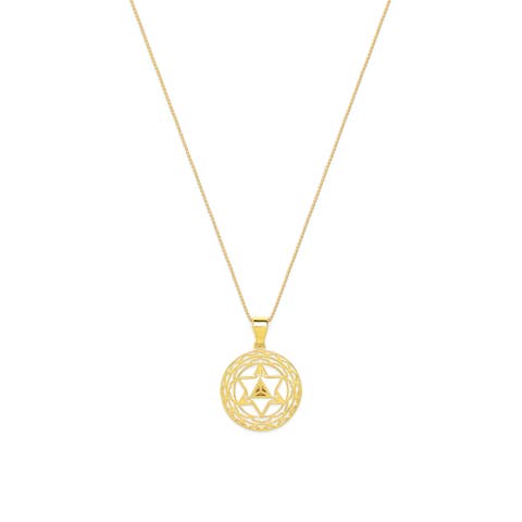 Merkaba Star Spiritual Ascension Necklace