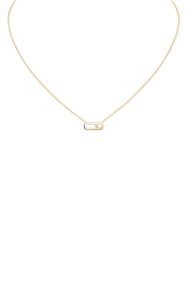 Messika Move Uno Pendant Necklace, Main, color, 