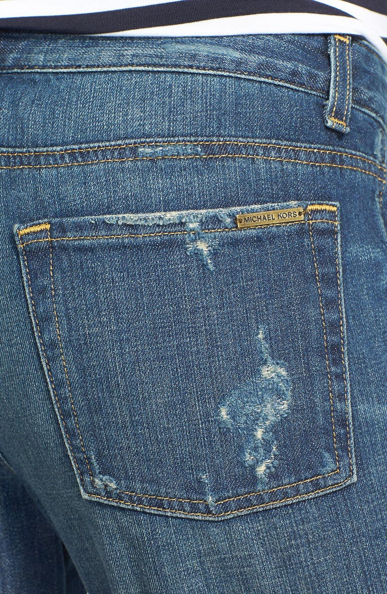 MICHAEL Michael Kors Boyfriend Jeans, Alternate, color,