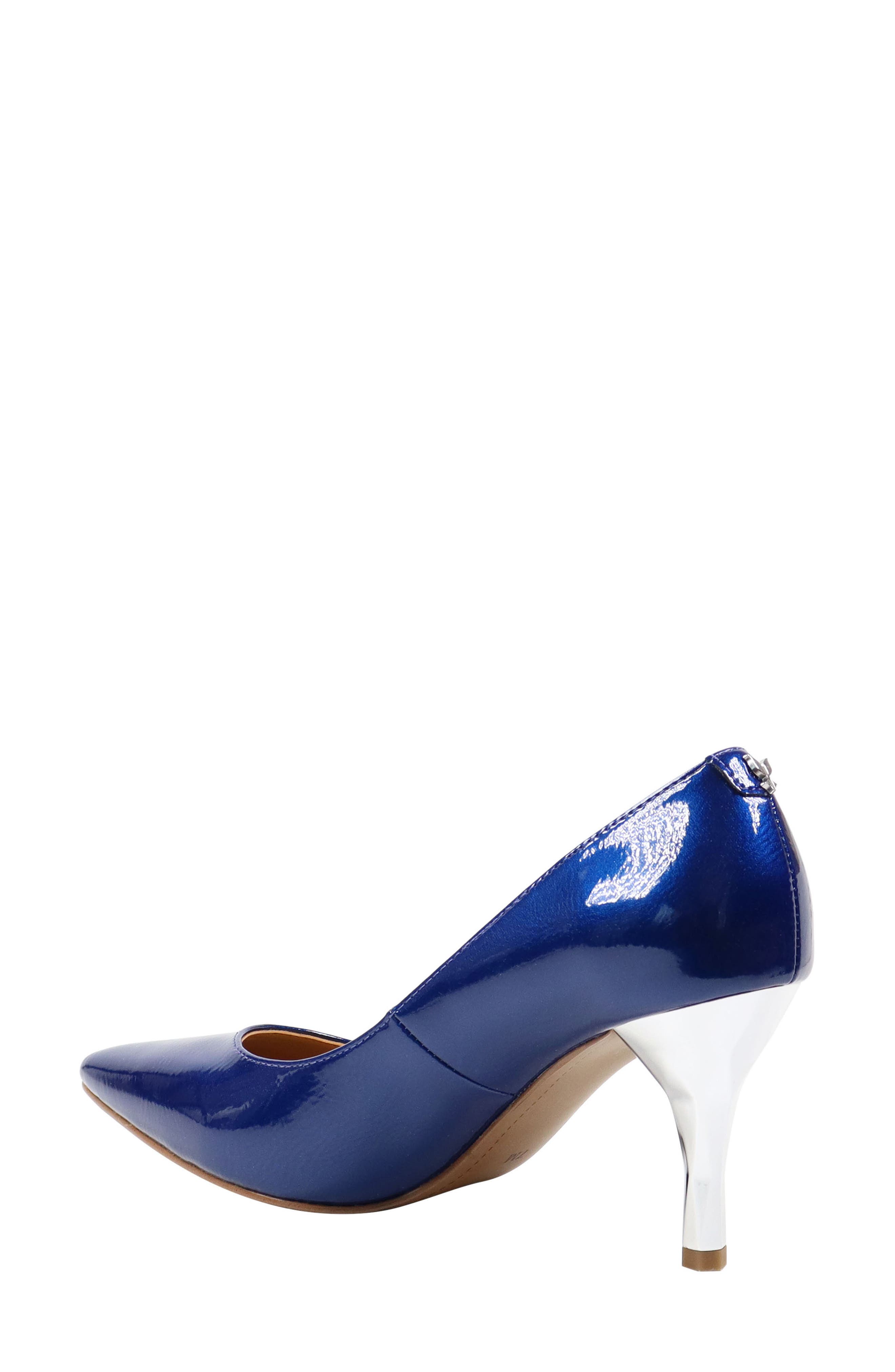J. Reneé Kanan Pointed Toe Pump, Alternate, color, Cobalt