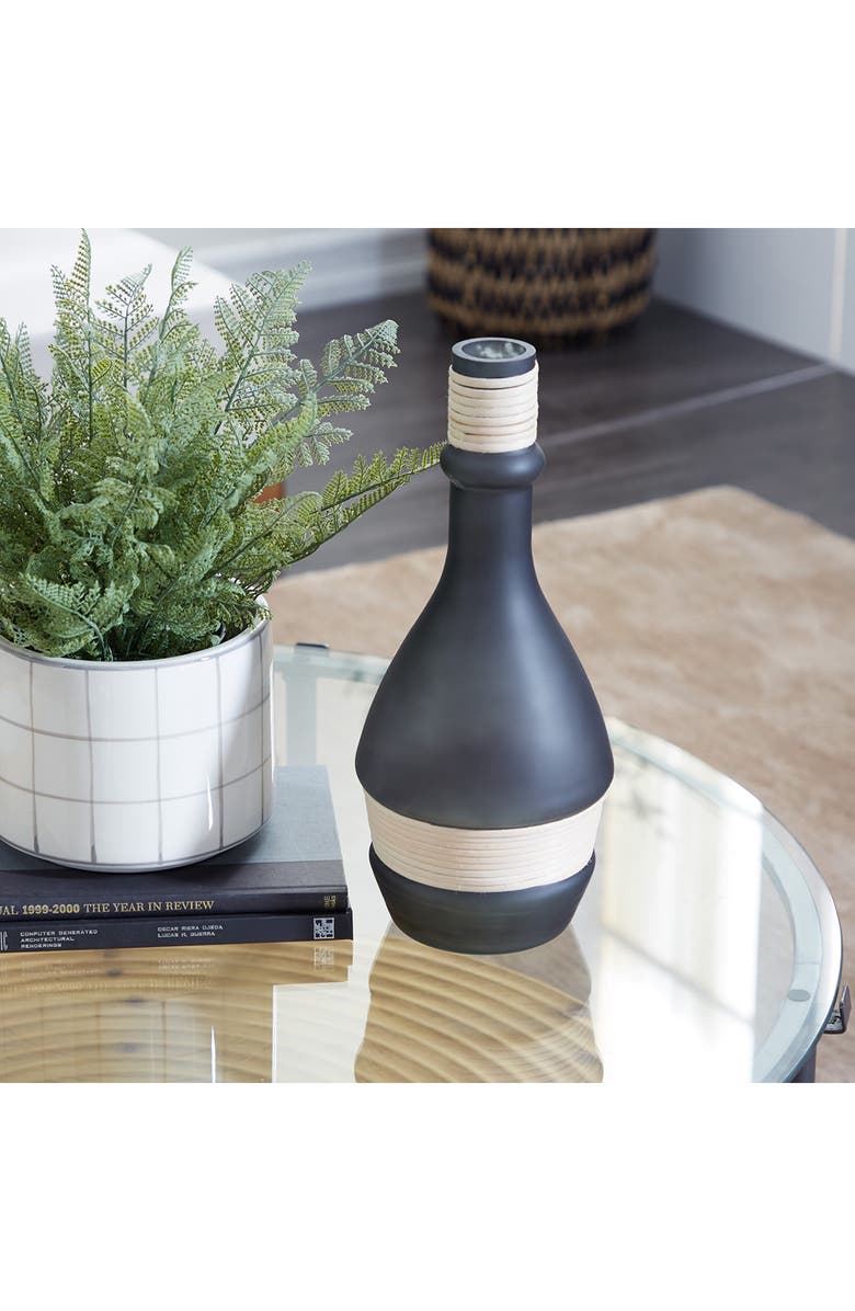 Novogratz The Novogratz Coastal Glass Vase, Alternate, color,