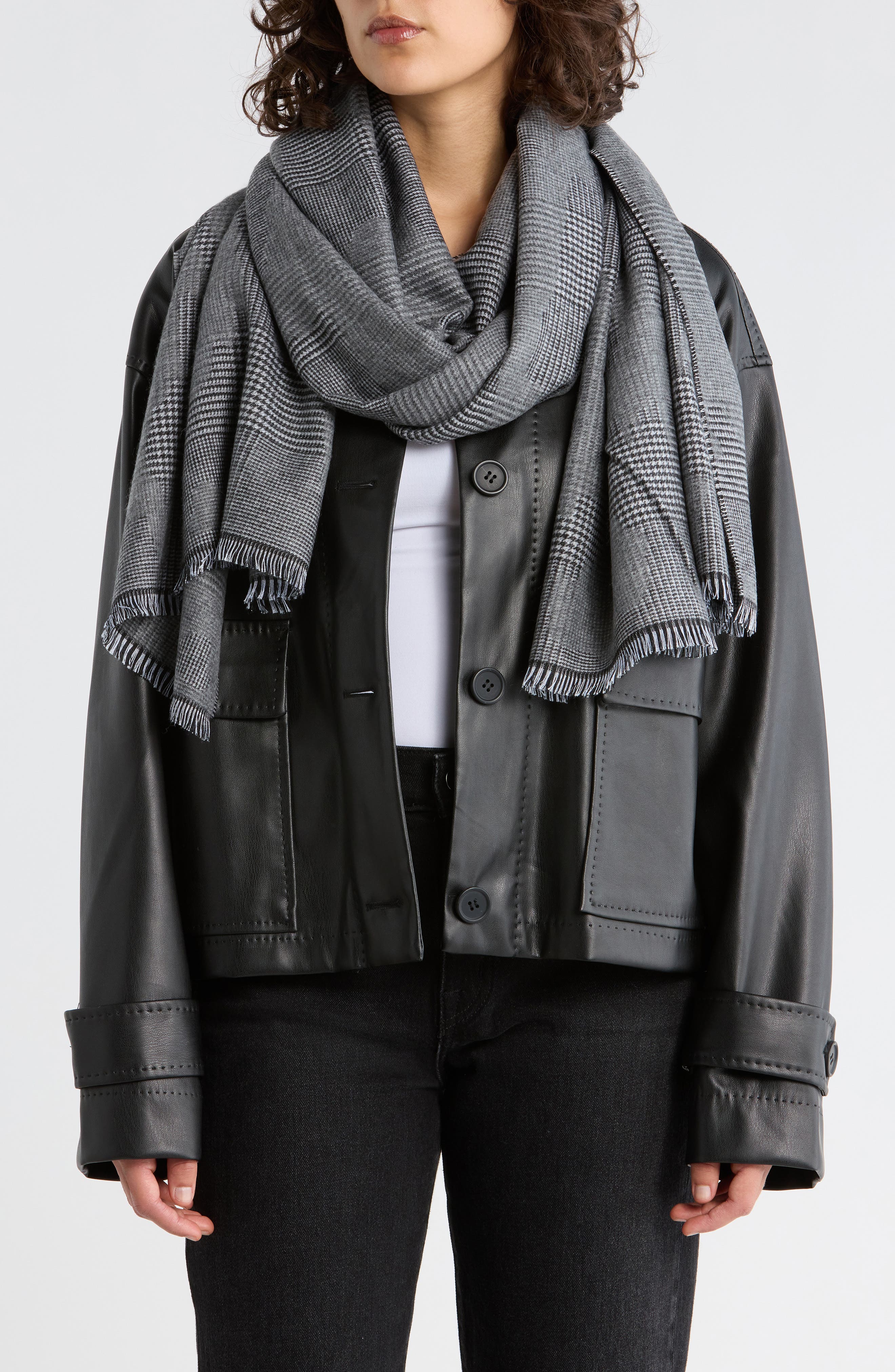 Ted Baker London Houndstooth Scarf