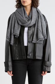 Ted Baker London Houndstooth Scarf