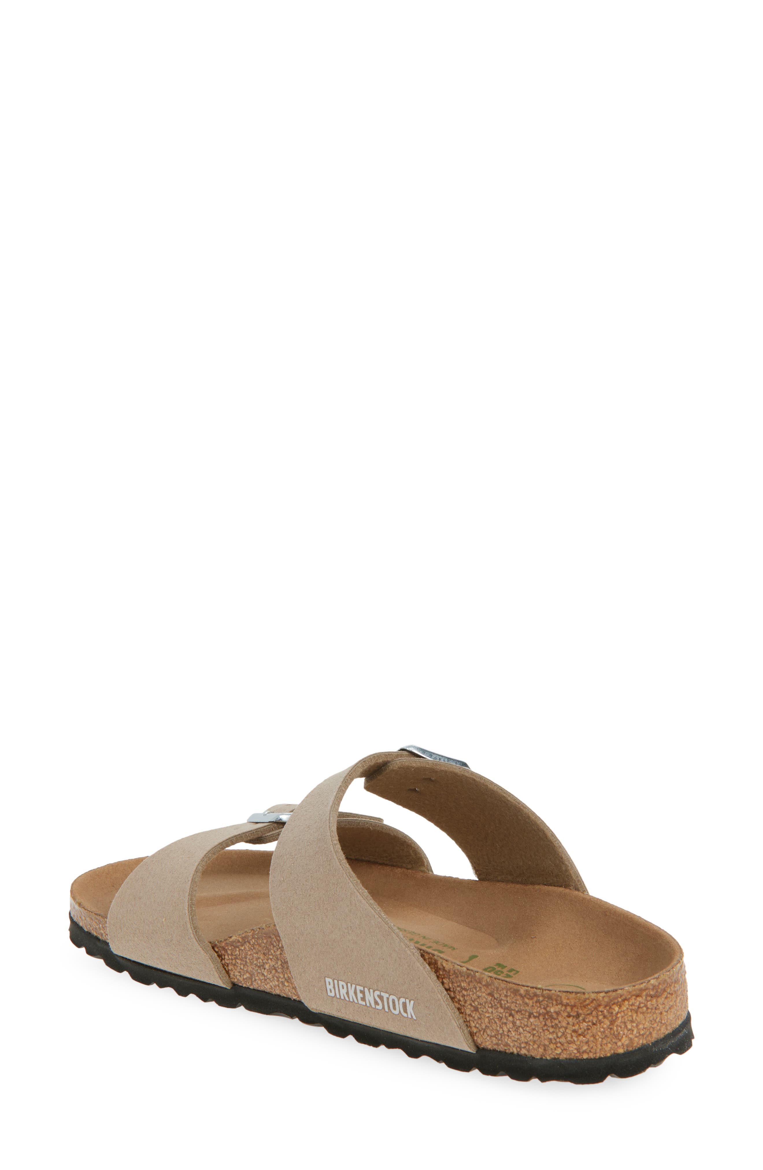 Birkenstock Sydney Slide Sandal, Alternate, color, Gray Taupe