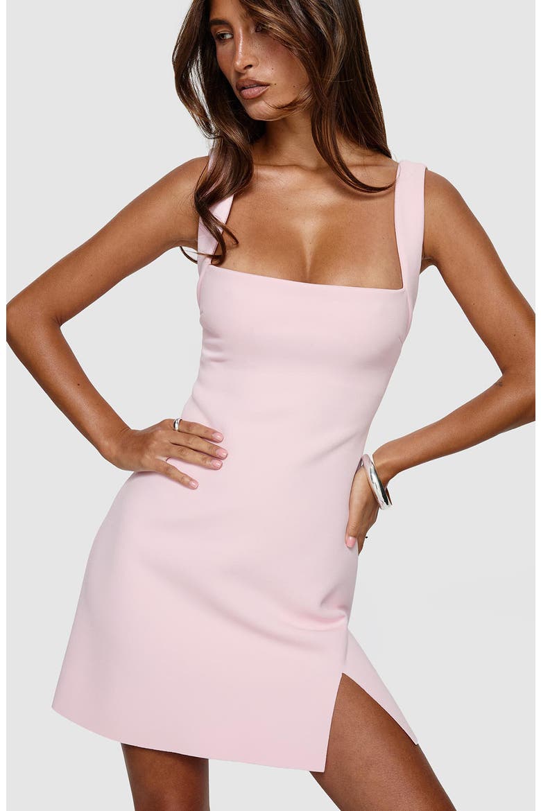 Bombshell Minidress, Alternate, color, PINK
