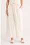 Elastic Waist Barrel Leg Pants