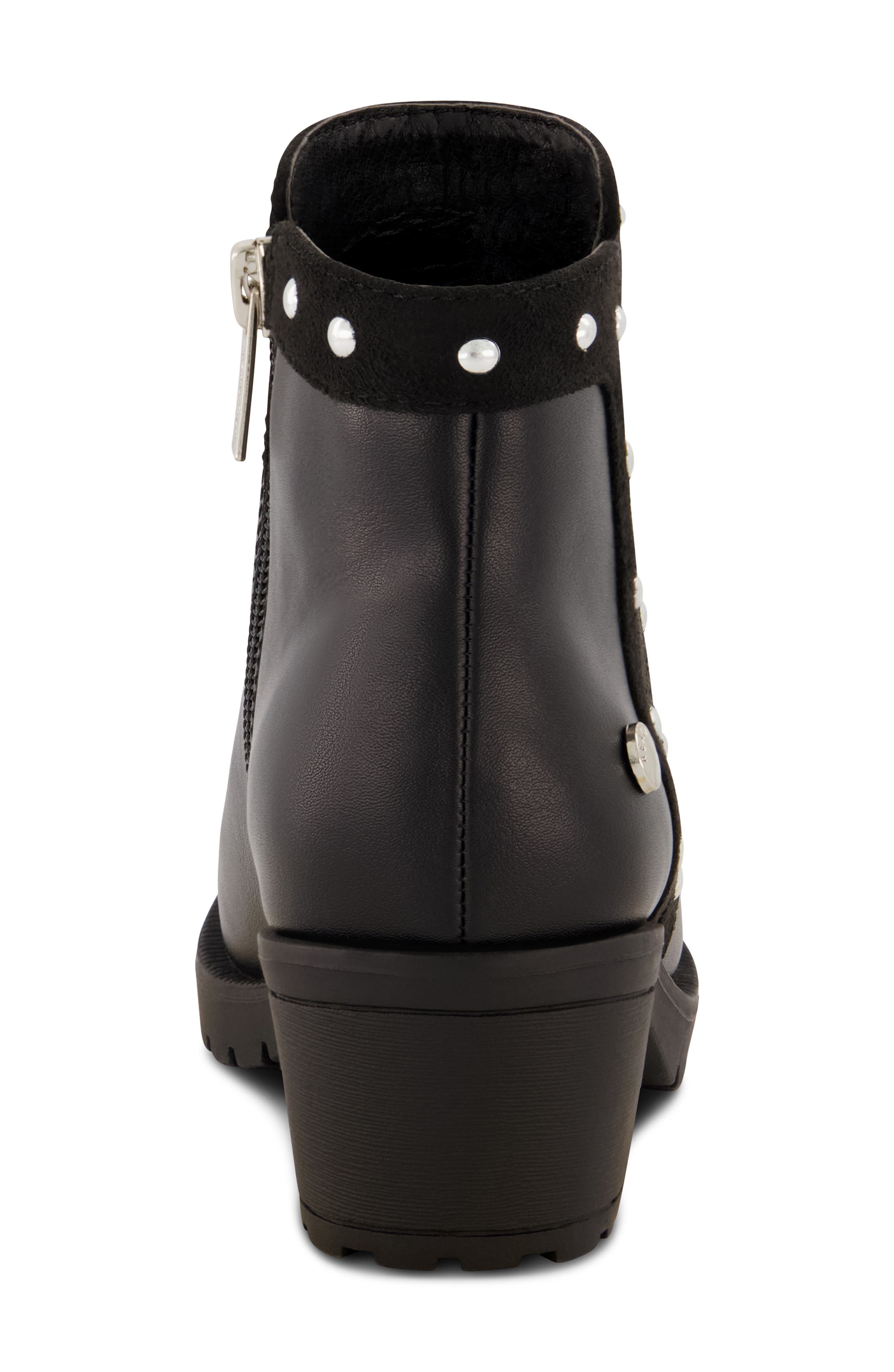 Kenneth Cole Kids' Studded Chelsea Boot, Alternate, color, Black