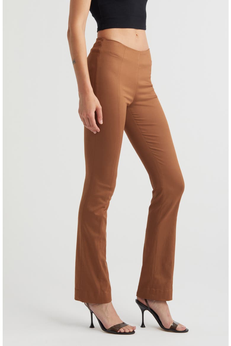 Flare Pants, Alternate, color, BROWN