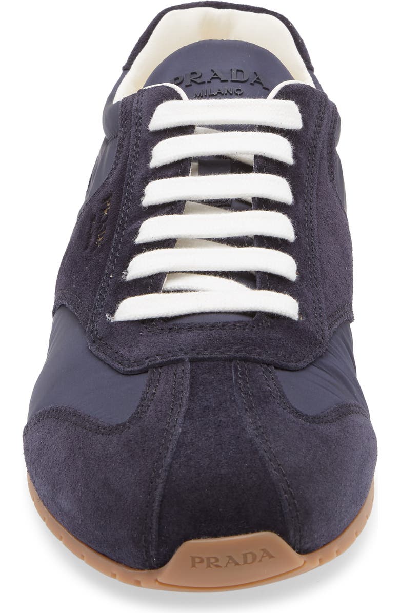 Prada Low Profile Sneaker, Alternate, color, Blue