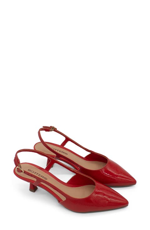 Botolivia Legacy Pointed Toe Slingback Pump (Women)