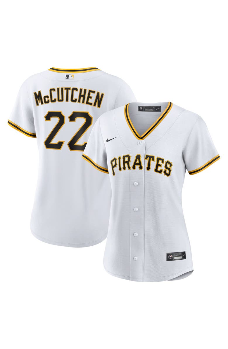 Nike Women's Nike Andrew McCutchen White Pittsburgh Pirates Home Replica Player Jersey, Main, color, White
