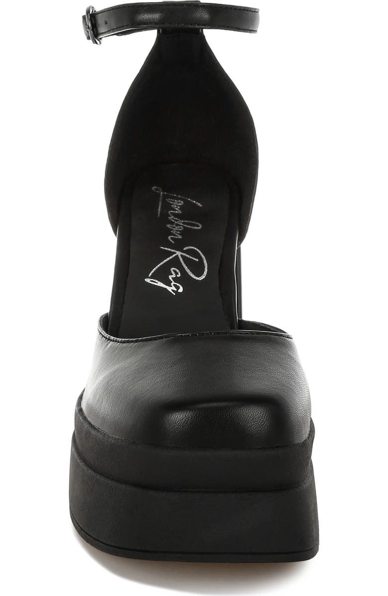 LONDON RAG Araminta Block Heel Platform Pump, Alternate, color, Black